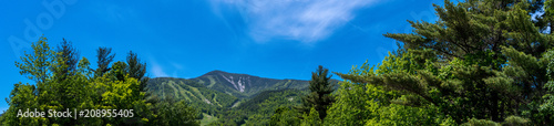 Panoramic view of Whiteface Mountain in the Adirondacks