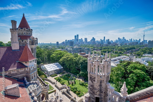 Casa Loma castle in Toronto, Canada
