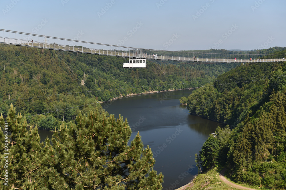 Hängebrücke im Harz