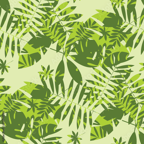Shabby jungle camouflage se...