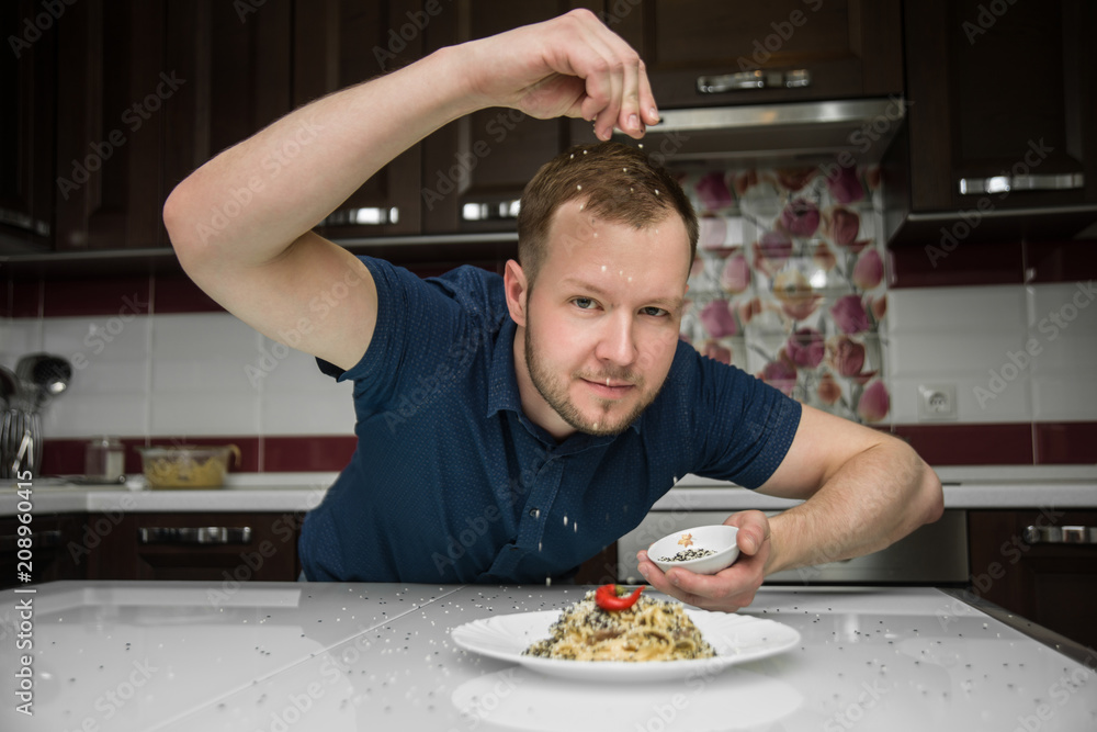 sprinkle the dish with sesame sprinkle the dish with sesame