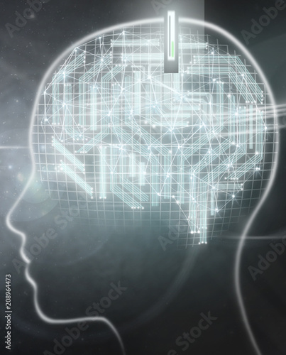 Digital brain implant