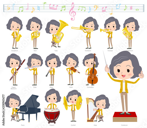 Yellow jacket Middle women_classic music