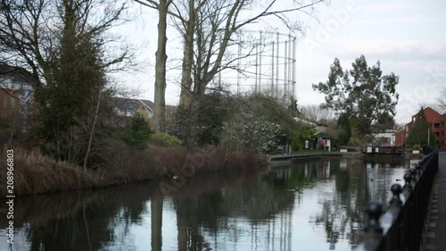 Gas holder in England