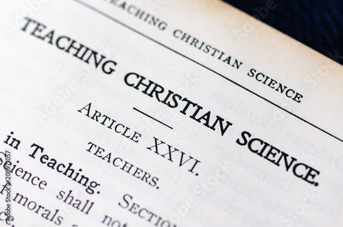 "Teaching Christian Science" in the church rule book