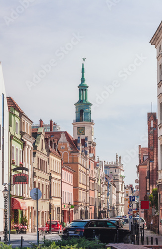 Obraz na płótnie Postcard from Poznan, Poland w salonie