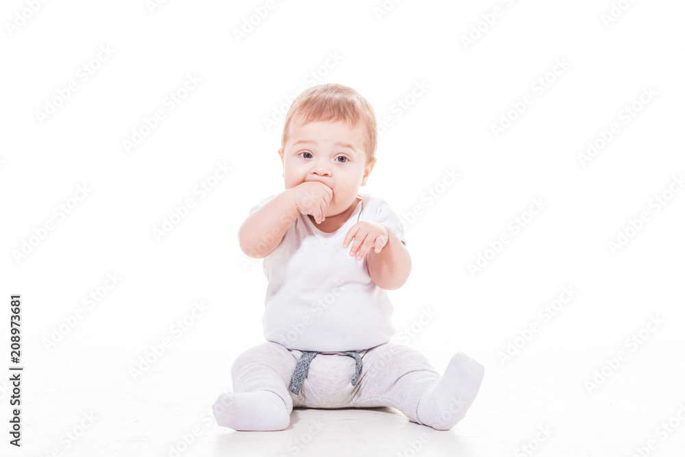 baby feels teething in his mouse baby feels teething in his mouse