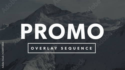 Macro Title Sequence Overlay