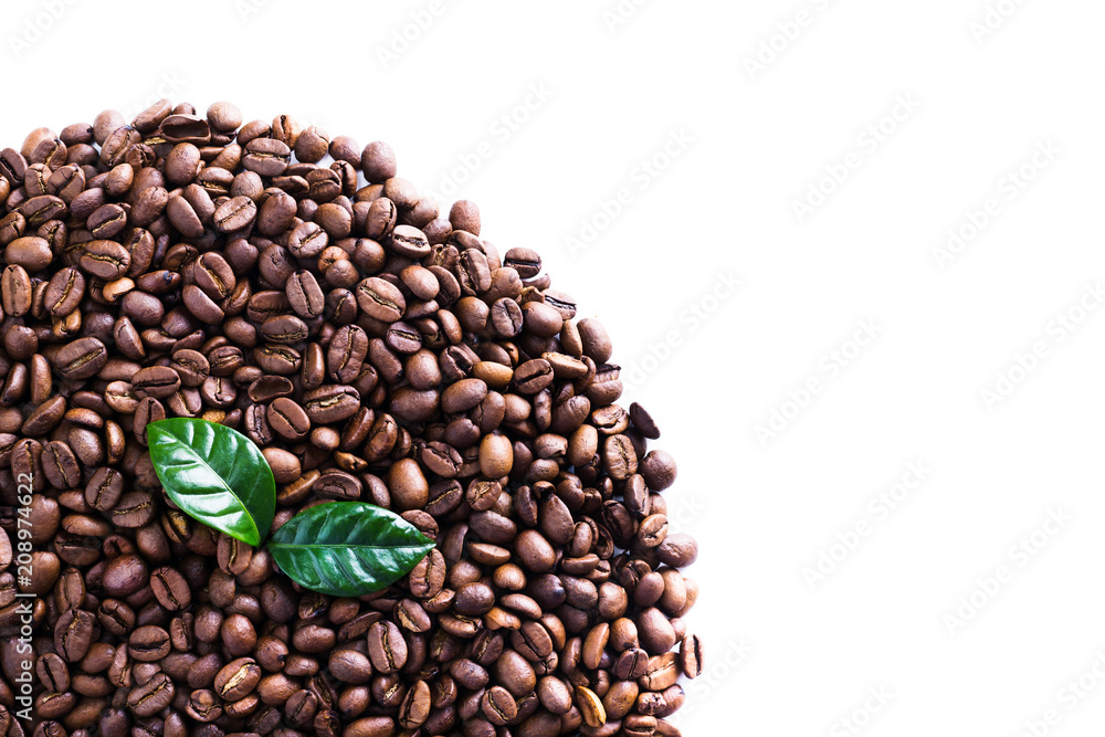 Fototapeta premium Coffee beans background