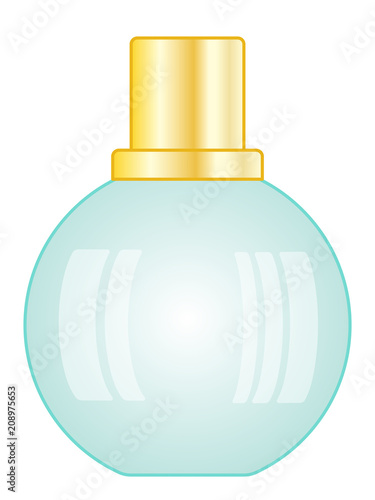Small bottle illustration