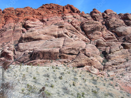 Canvas Print Red Rock Canyon, Las Vegas, Nevada
