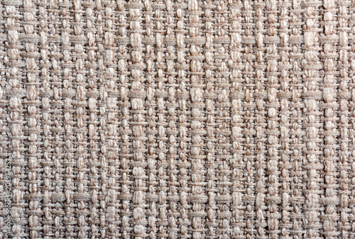 Cloth with a rigid structure, closeup shot, thick threads