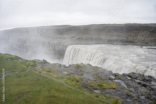 Wasserfall Dettifoss - Landschaft im Nord-Osten Islands