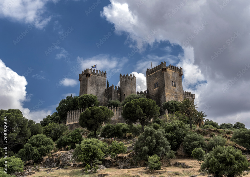 Castle of Almodovar del Rio, It is a fortitude of Moslem origin, a Stage of the American producer HBO, for the series “Game of Thrones”. Almodovar of the Rio, Spain