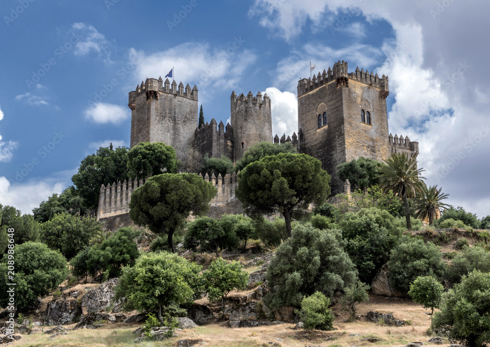 Castle of Almodovar del Rio, It is a fortitude of Moslem origin, a Stage of the American producer HBO, for the series “Game of Thrones”. Almodovar of the Rio, Spain