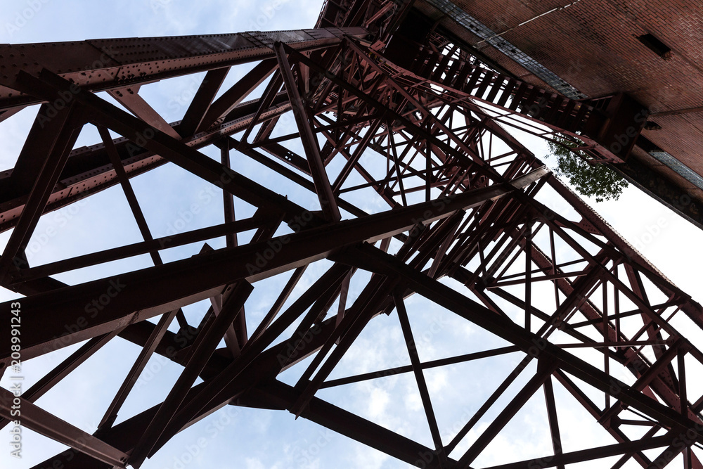 historic mining tower gelsenkirchen germany