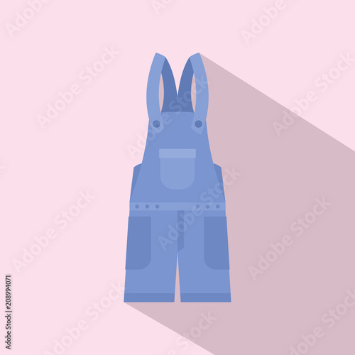 Work clothes icon. Flat illustration of work clothes vector icon for web design