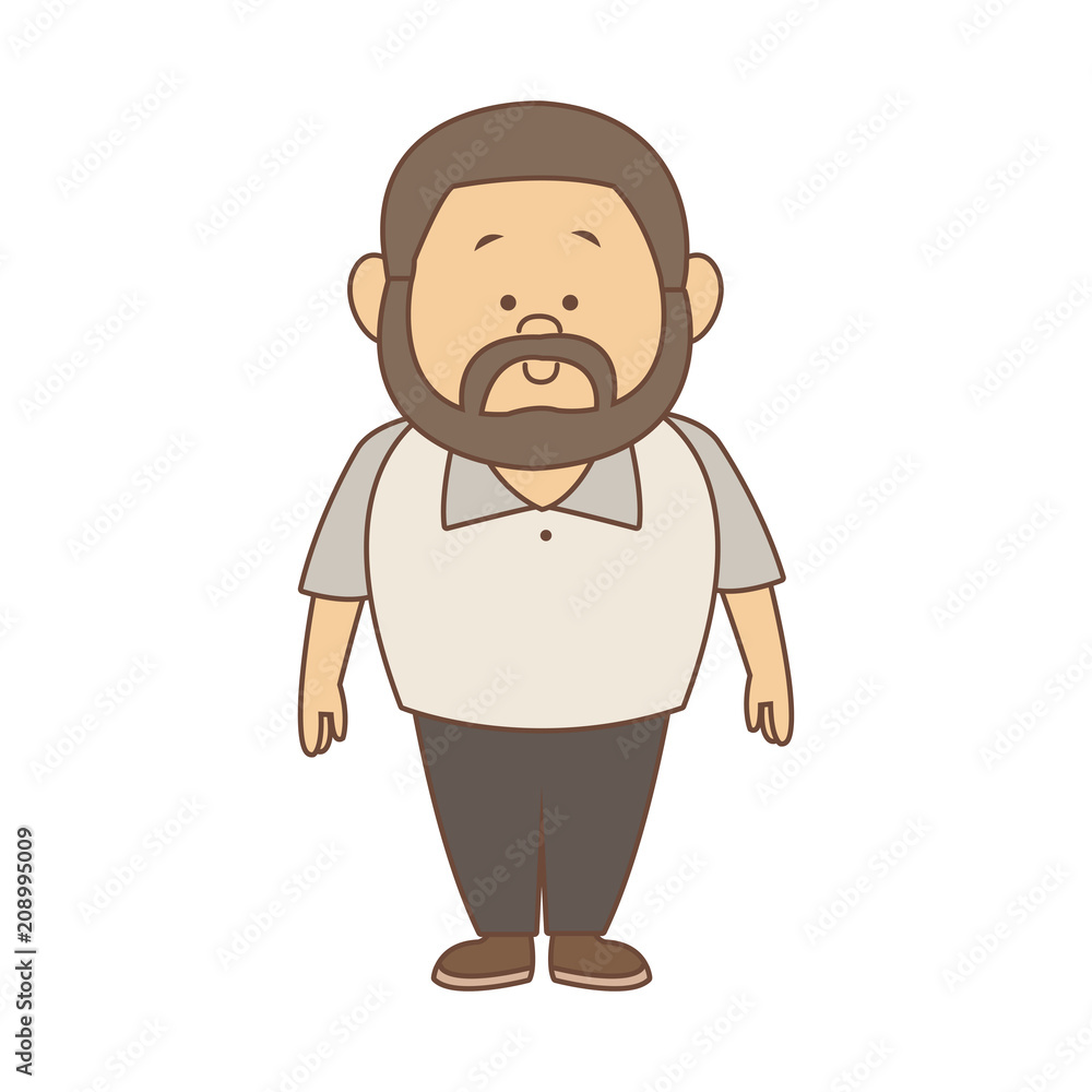 Cute father cartoon vector illustration graphic design Cute father cartoon vector illustration graphic design