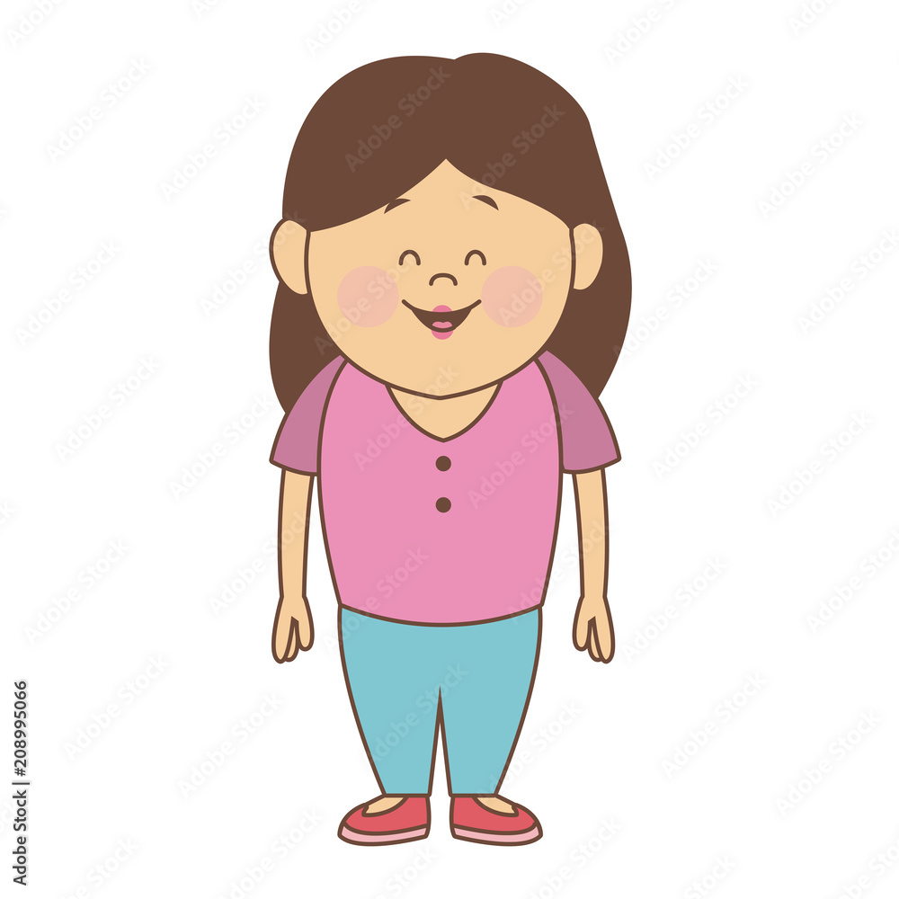 Cute mother cartoon vector illustration graphic design Cute mother cartoon vector illustration graphic design