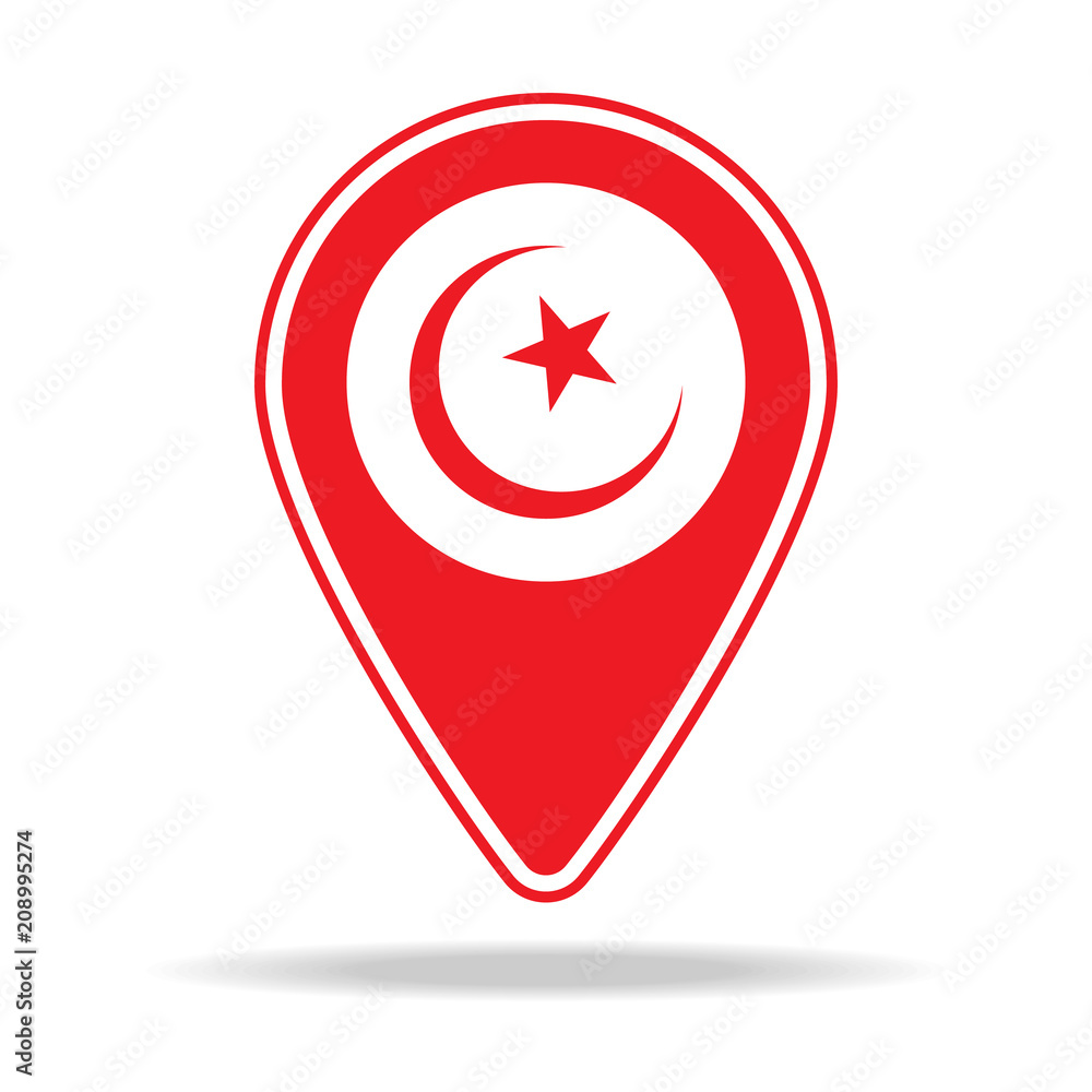 mosque map pin icon. Element of warning navigation pin icon for mobile concept and web apps. Detailed mosque map pin icon can be used for web and mobile mosque map pin icon. Element of warning navigation pin icon for mobile concept and web apps. Detailed mosque map pin icon can be used for web and mobile