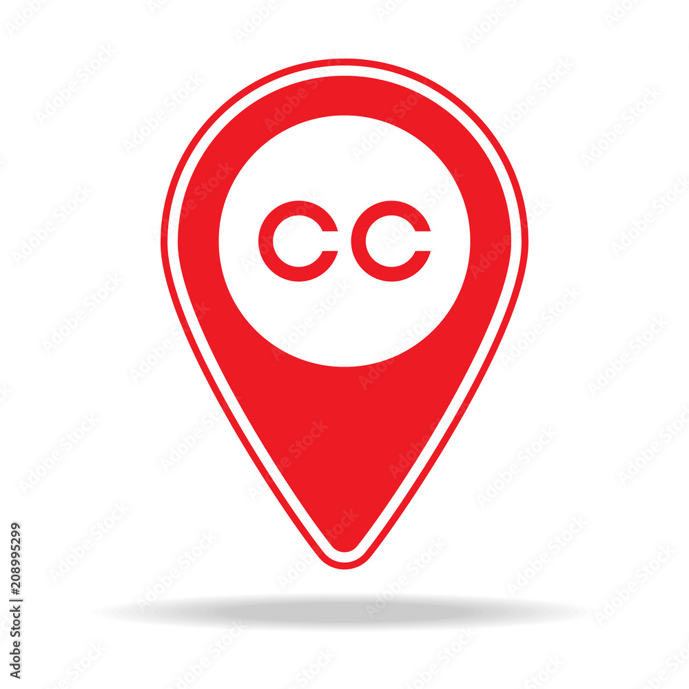 closed captioning map pin icon. Element of warning navigation pin icon for mobile concept and web apps. Detailed closed captioning map pin icon can be used for web and mobile closed captioning map pin icon. Element of warning navigation pin icon for mobile concept and web apps. Detailed closed captioning map pin icon can be used for web and mobile