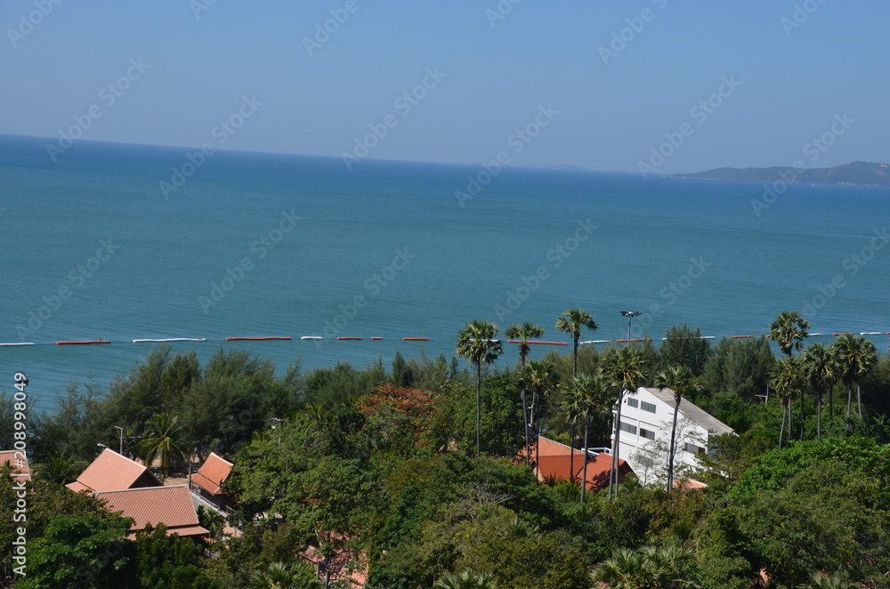 Fototapeta premium city panorama thailand pattaya