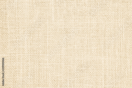 Pastel abstract Hessian or sackcloth fabric or hemp sack texture background. Wallpaper of artistic wale linen canvas. Blanket or Curtain of cotton pattern with copy space for text decoration.