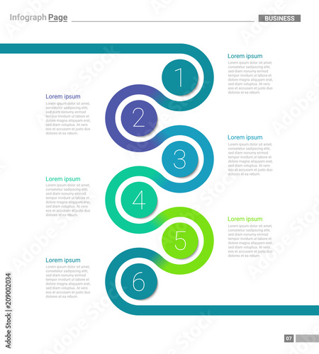 Infograph Loop Components Used for Businesses