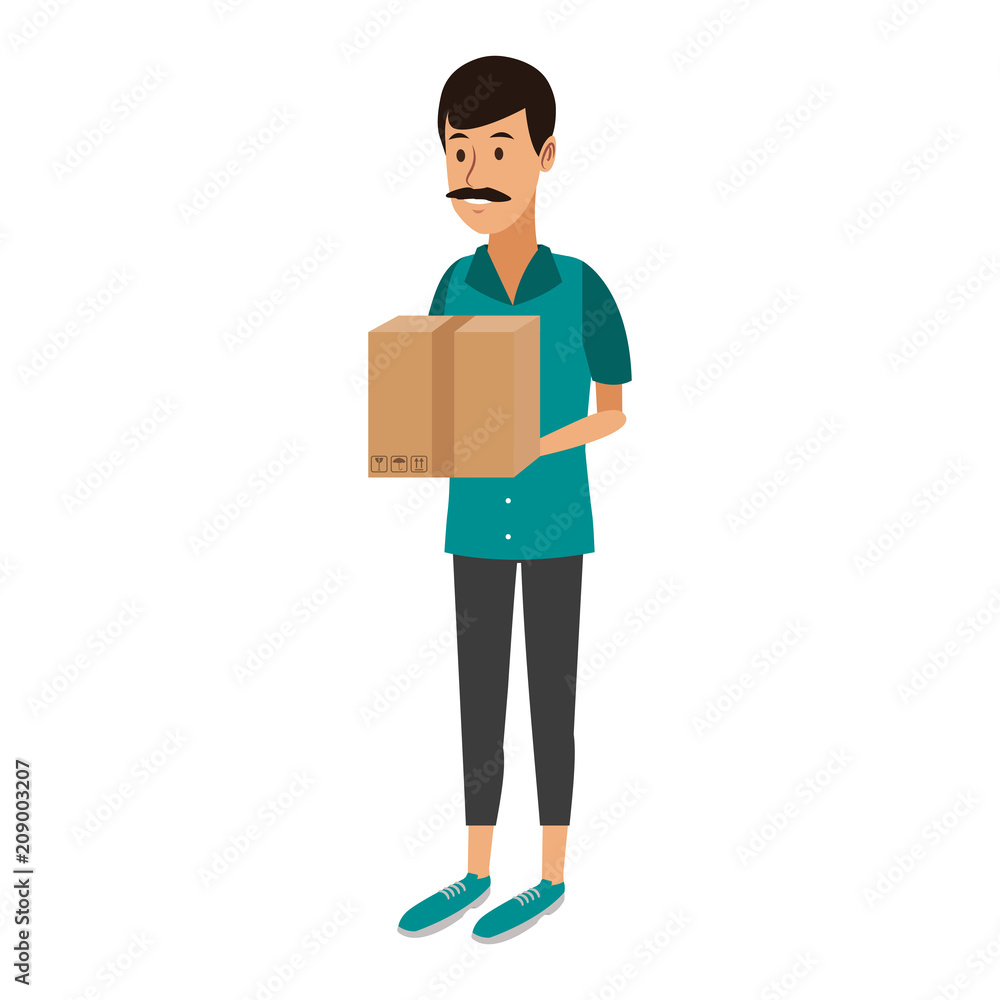 Young man cartoon vector illustration graphic design Young man cartoon vector illustration graphic design