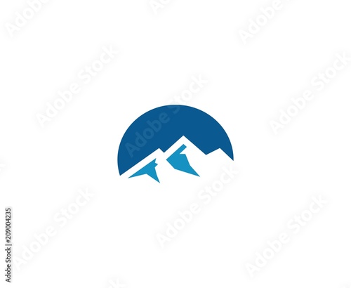 Free Download Mountain logo - GFXLoad