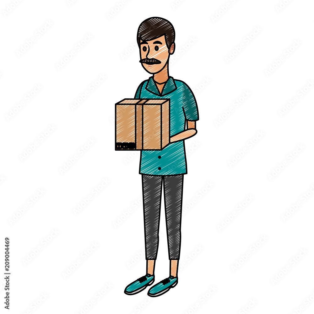 Young man cartoon vector illustration graphic design Young man cartoon vector illustration graphic design