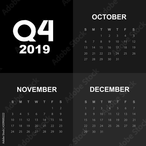 Fourth quarter of calendar 2019