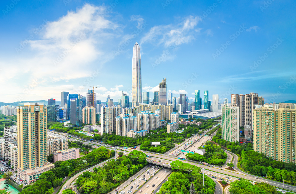 Obraz premium Shenzhen skyline