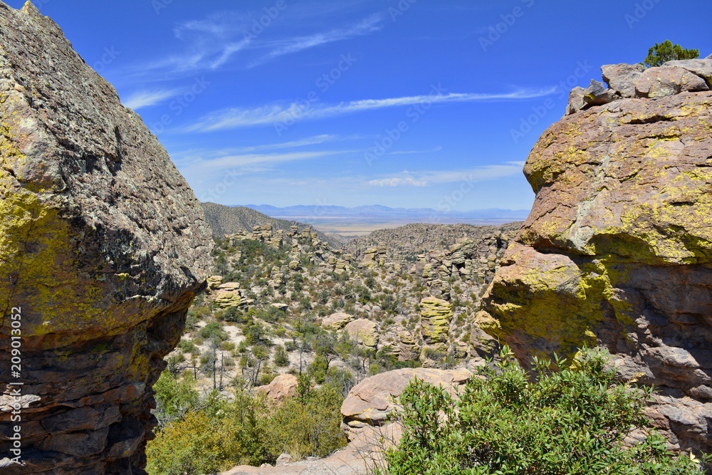Chiricahua National Monument Southeast Arizona Hoodoo Canyon Travel Park