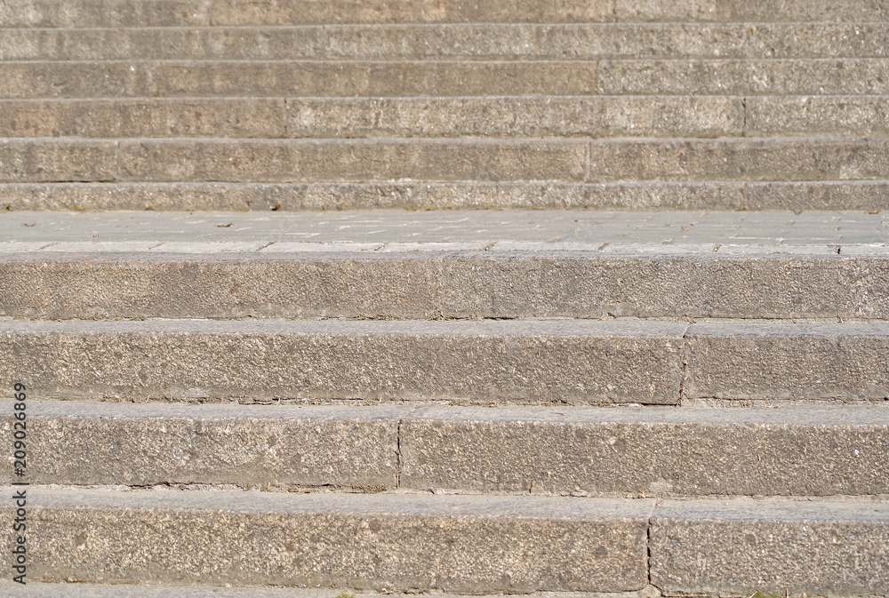 Granite stairs steps background Granite stairs steps background