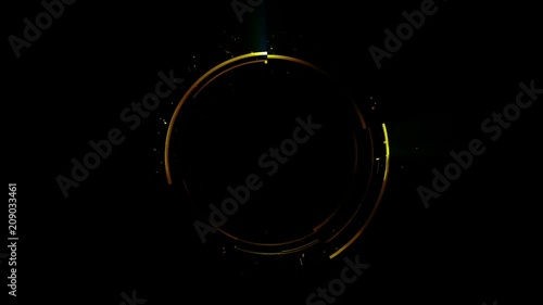 Abstract neon background. luminous swirling. Glowing spiral cover. 
Black elegant. Halo around. Power isolated. Sparks particle.
Space tunnel. LED color ellipse. Glint glitter. Shimmer loop motion