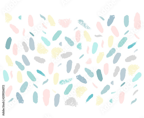 Confetti brushes baby shower