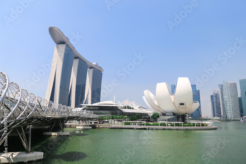 Singapores skyline photo