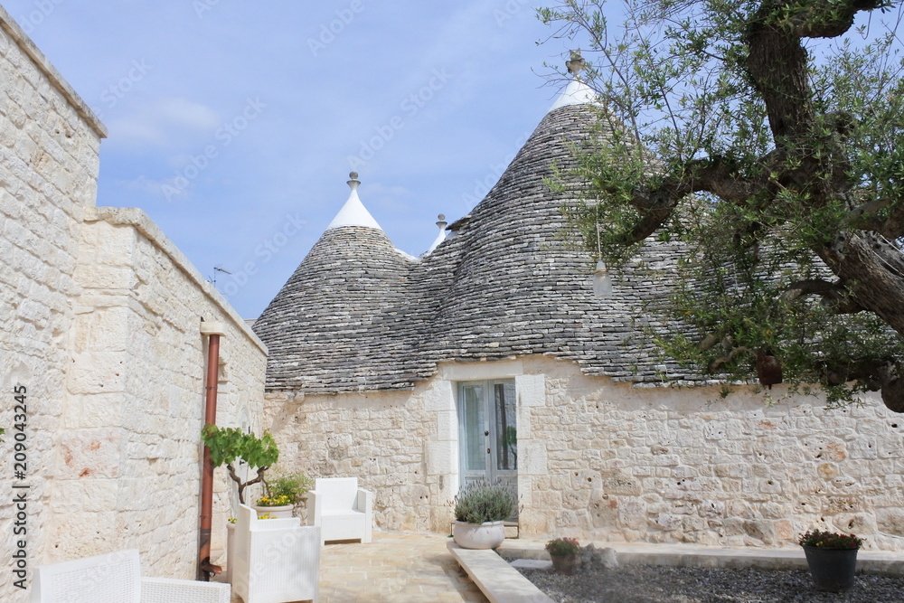 the Trulli in Alberobelli, Puglia, Italy