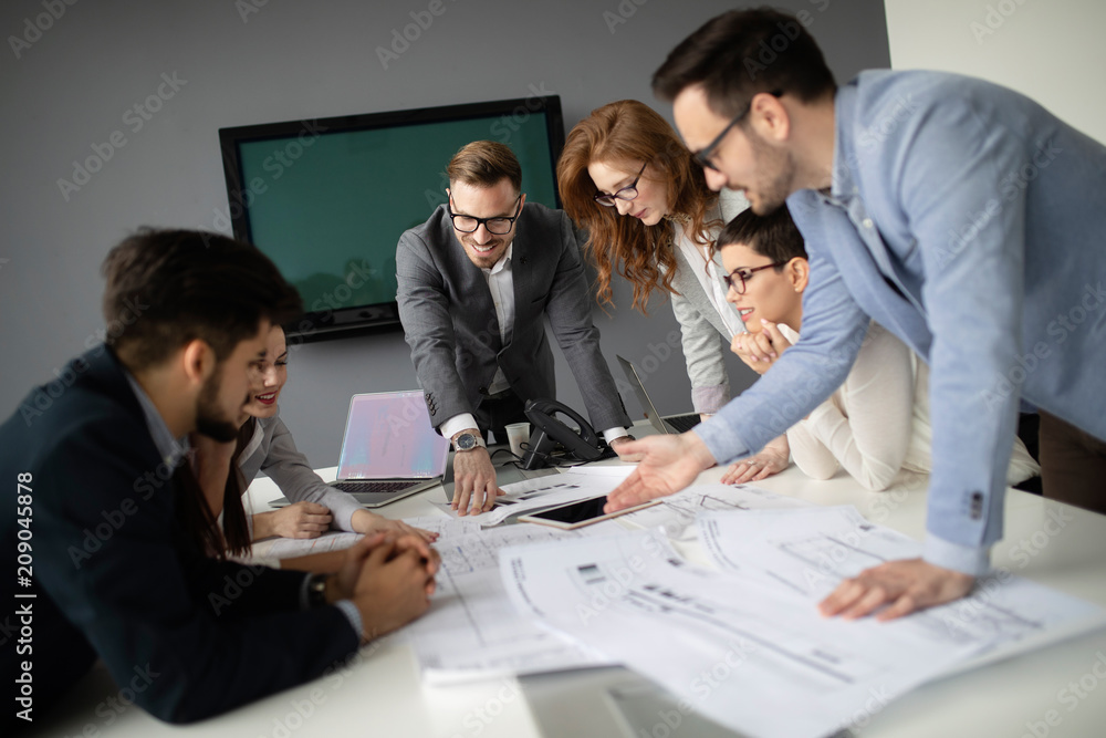 Business colleagues in conference room Business colleagues in conference room