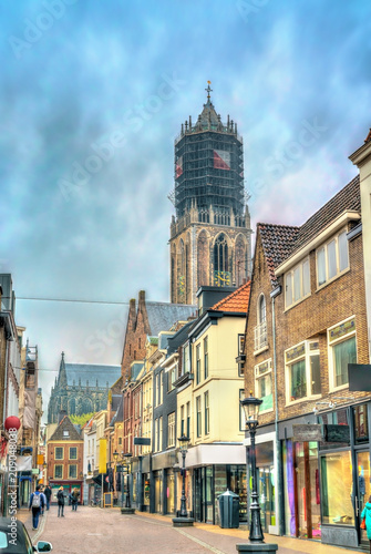 Traditional houses in Utrecht, Netherlands