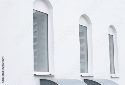 facade Windows white color