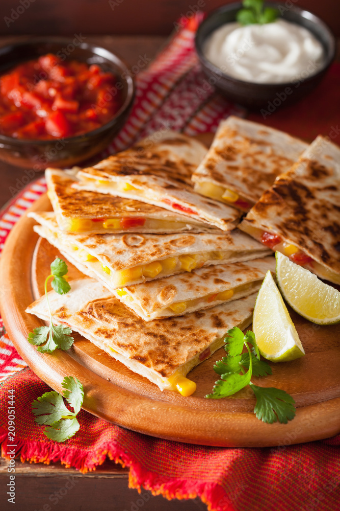 mexican quesadilla with tomato corn cheese mexican quesadilla with tomato corn cheese