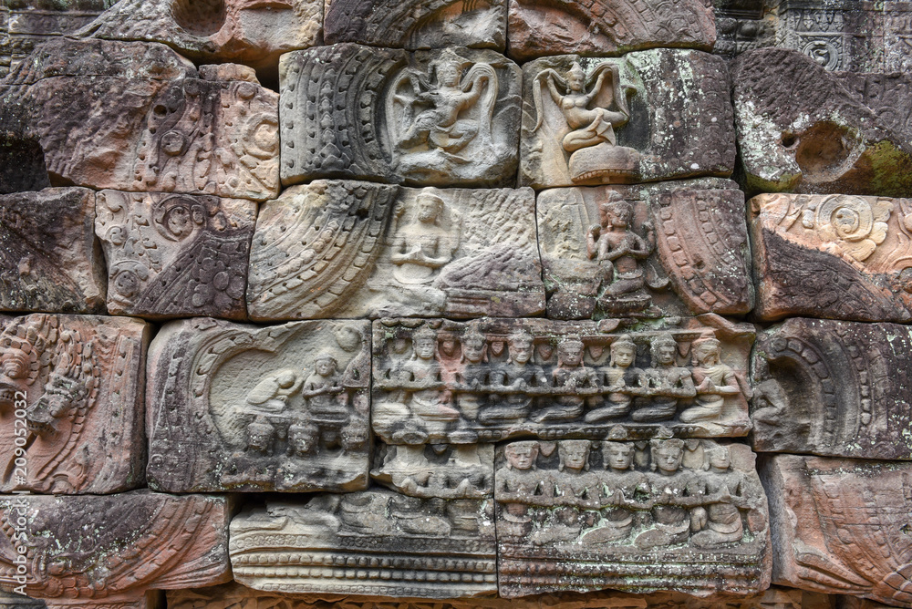 Ta Som temple at Angkor complex in Siem Reap, Cambodia