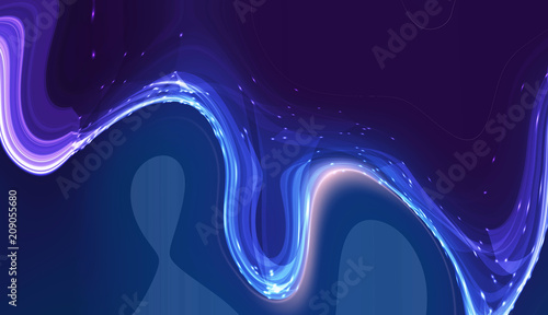 Abstract backdrop simulatin...