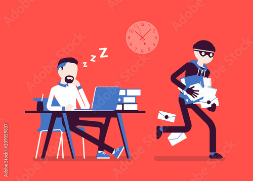 Stealing documents crime