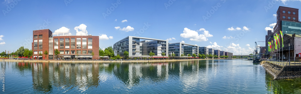 Duisburg, Hafen, Panorama 