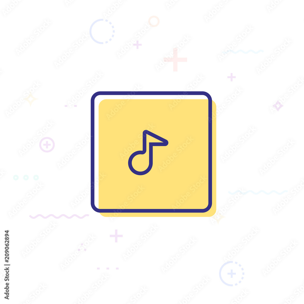Volume icon, vector illustration. Flat design style Volume icon, vector illustration. Flat design style