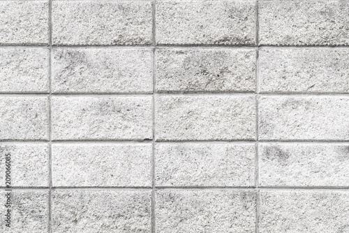 Cement block wall pattern and seamless background