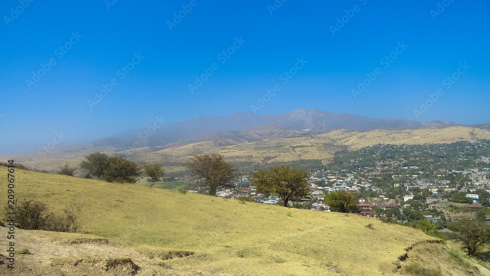 Naklejka premium Photo nature of the mountain.